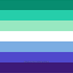 Trans-Inclusive Gay Men's Pride Flag